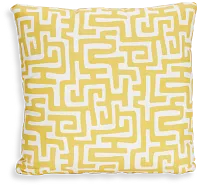 Enid Yellow 18" Indoor/outdoor Accent Pillow