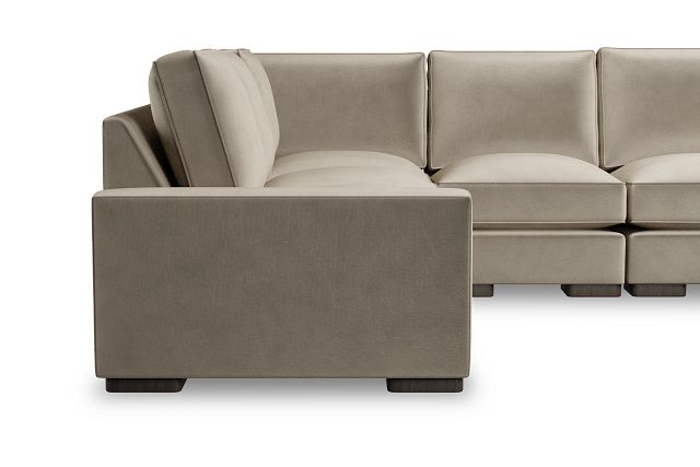 Edgewater Joya Beige Medium Two-arm Sectional