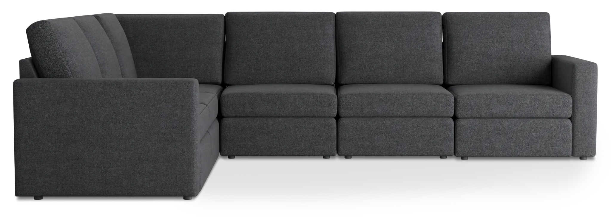 Citymod Dark Gray Fabric Medium Two-arm Sectional