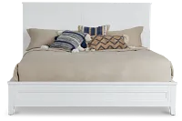 Nantucket White Panel Bed