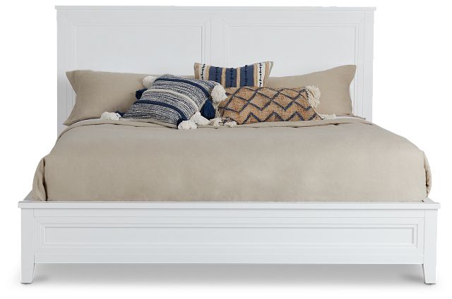 Nantucket White Panel Bed