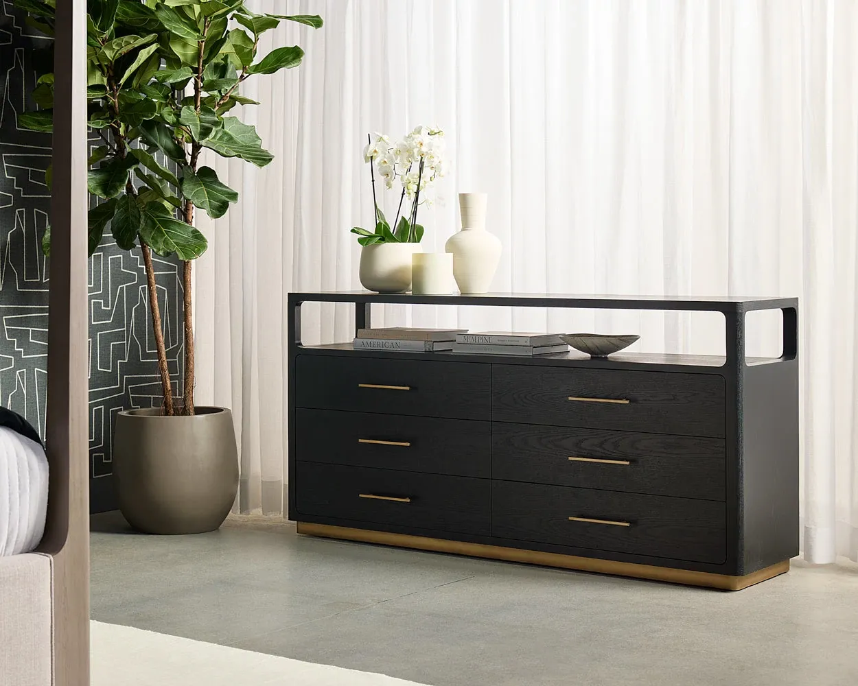 Ciara Black Dresser