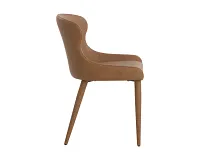Cyrus Brown Upholstered Side Chair