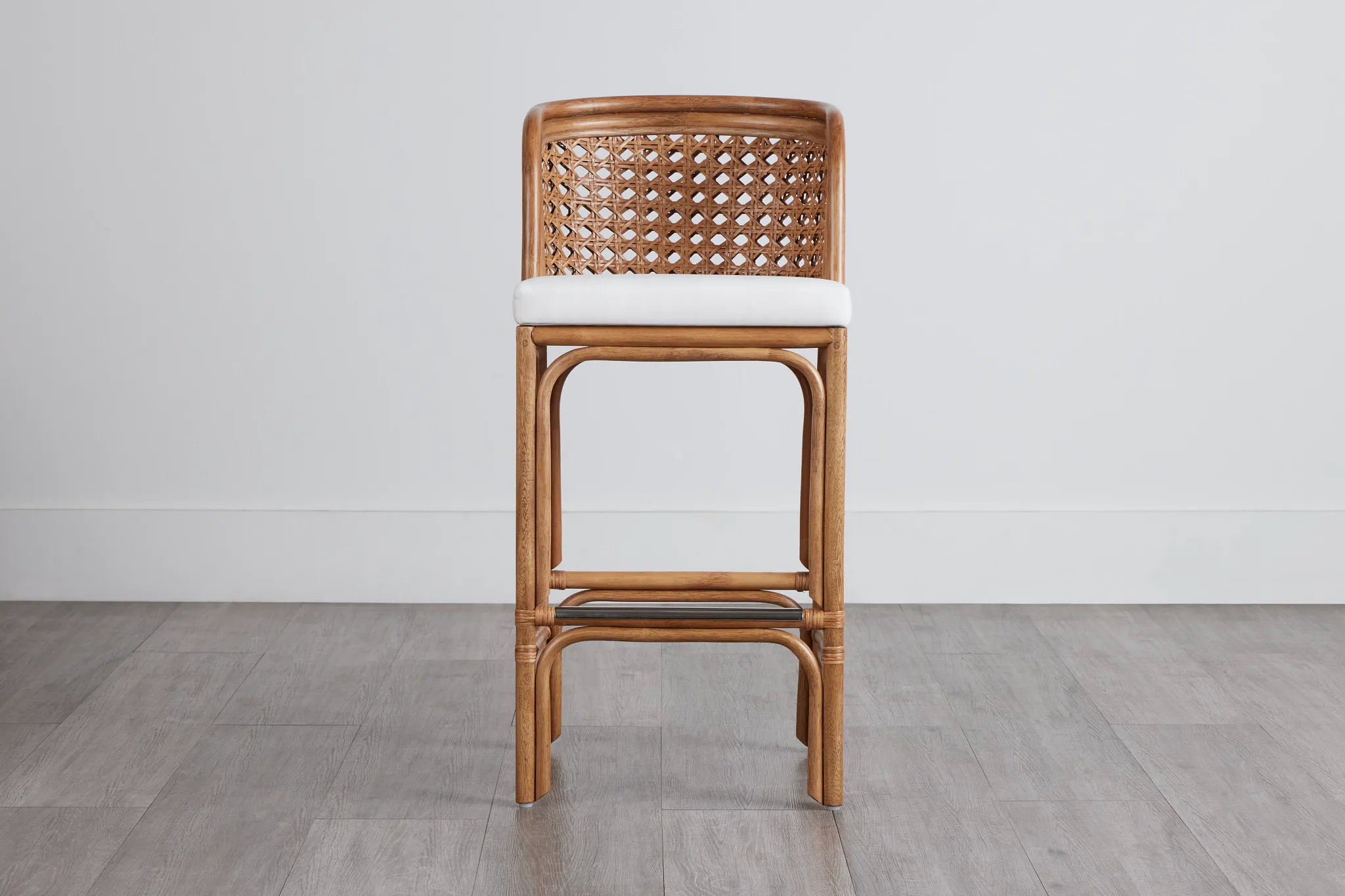 Maui Light Tonewoven 30" Upholstered Barstool
