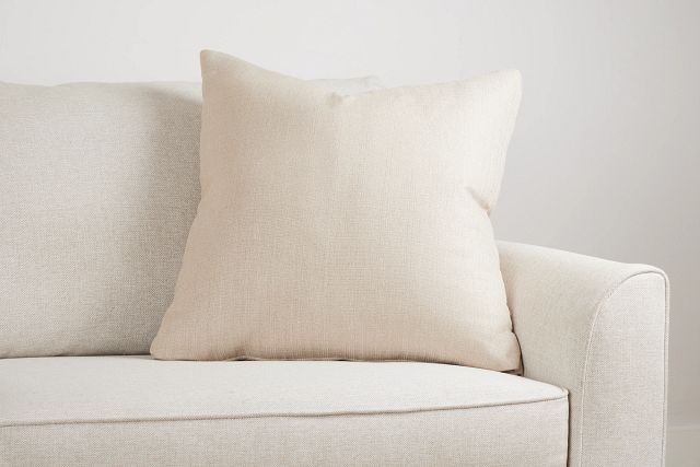 Zeke Beige 24" Accent Pillow