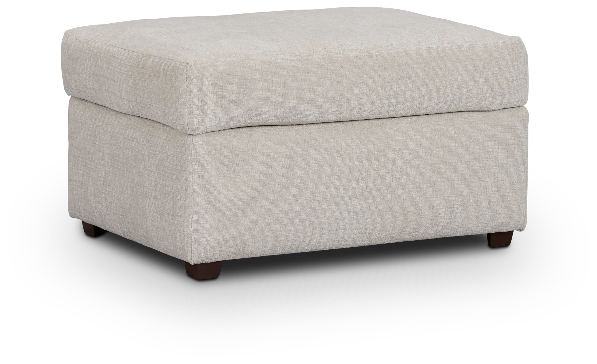 Maxie Light Beige Micro Ottoman