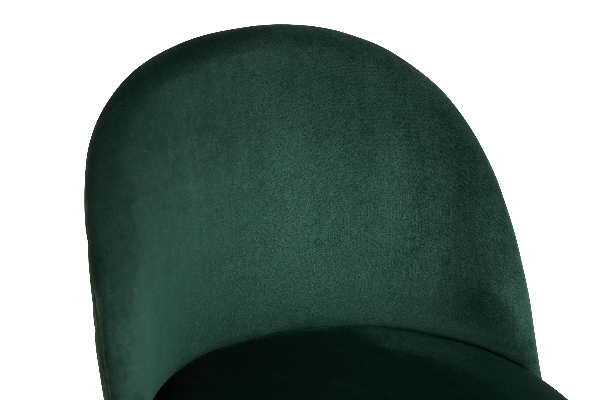 Capri Dark Green Velvet Upholstered Side Chair W/ Black Legs Capri Dark Green Velvet Upholstered Side Chair W/ Black Legs
