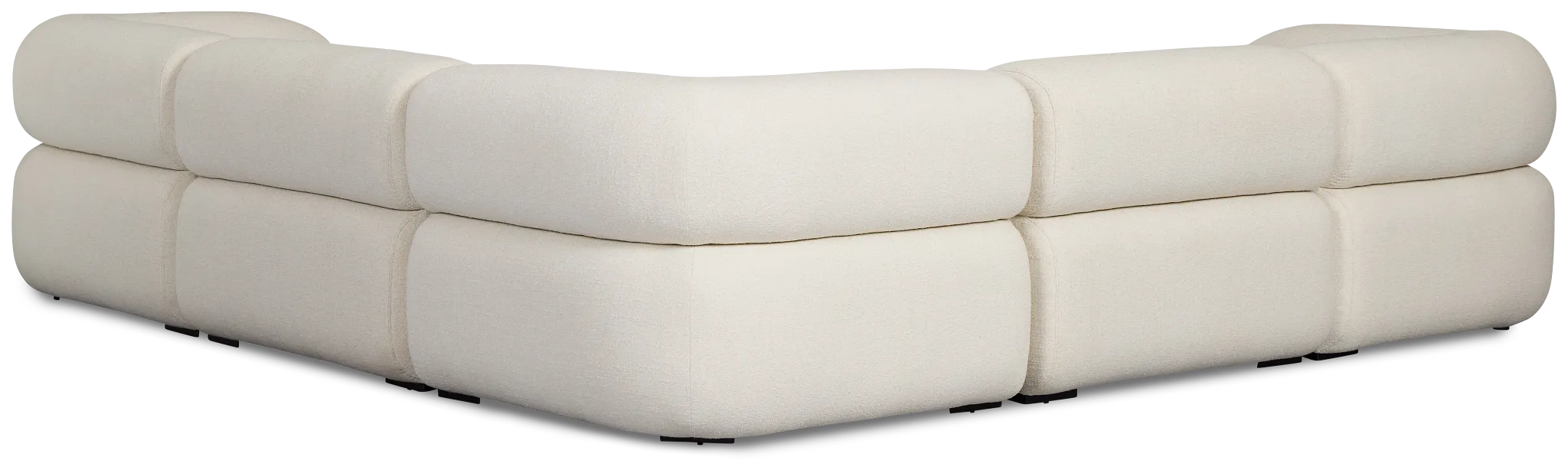 Celeste Light Beige Fabric 5-piece Modular Sectional