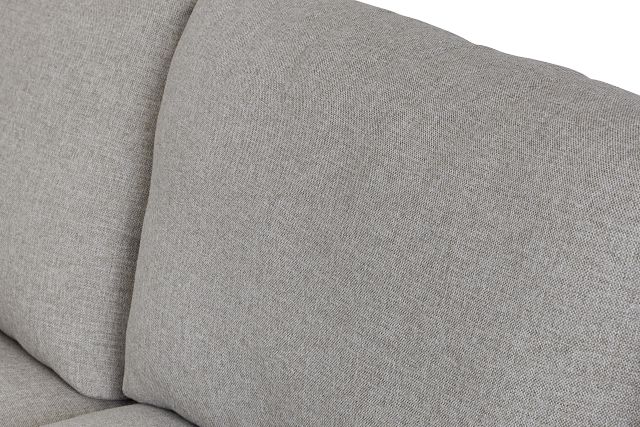 Noah Khaki Fabric Medium Two-arm Sectional