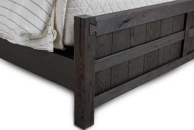 Salt Lake Dark Tone Panel Bed