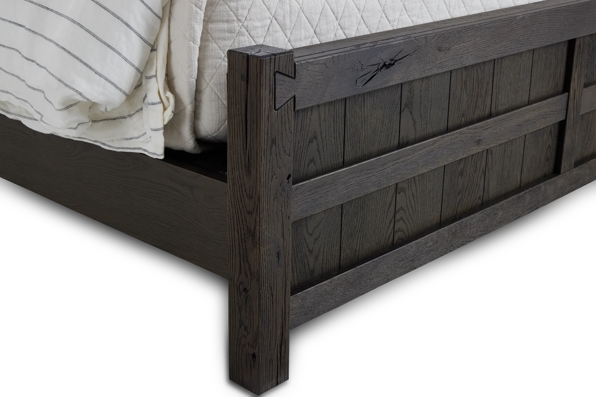 Salt Lake Dark Tone Panel Bed