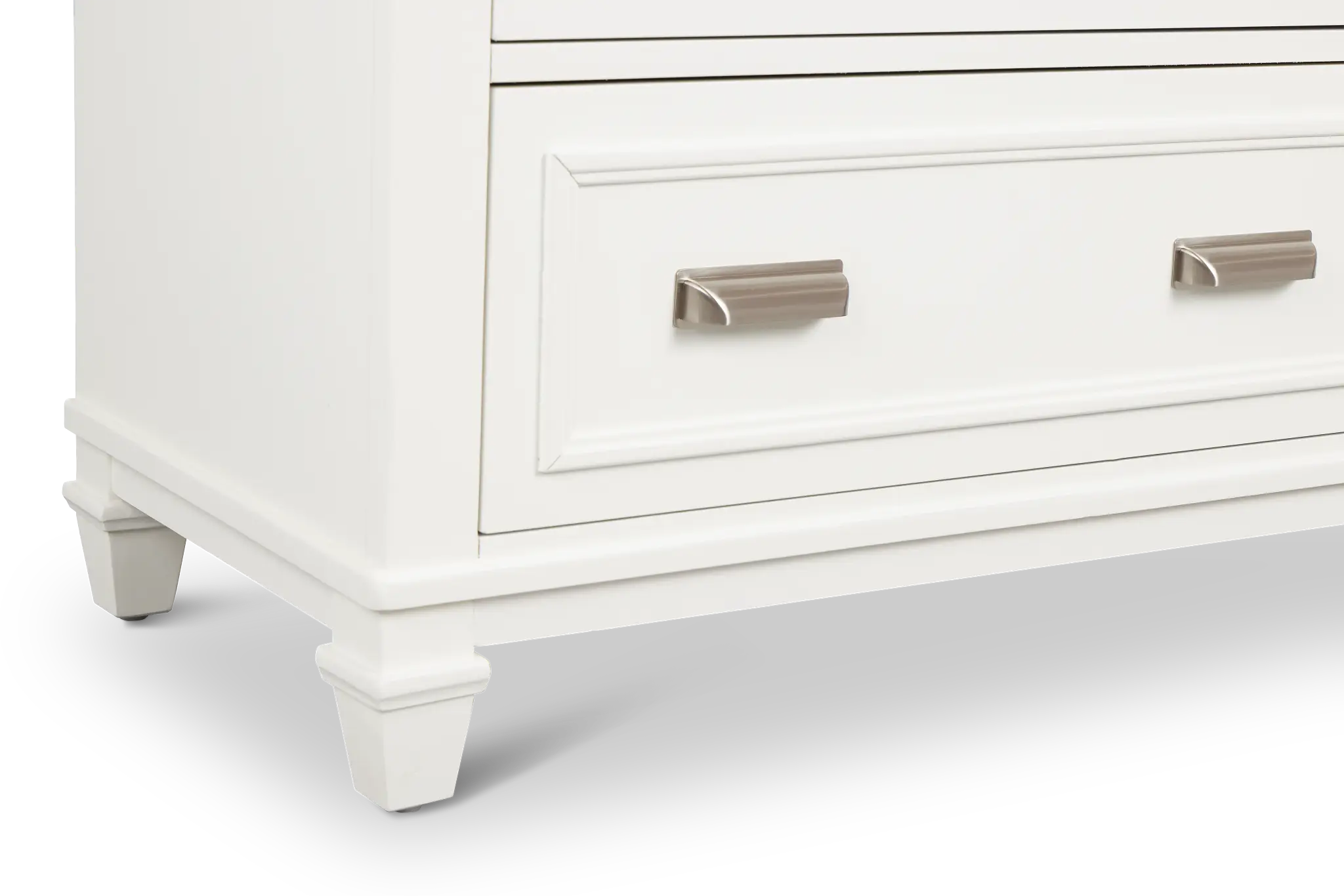 Cape Cod Ivory Dresser & Mirror Cape Cod Ivory Dresser & Mirror