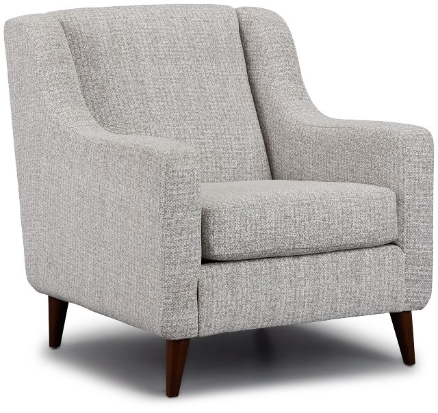 Zeta Pewter Accent Chair