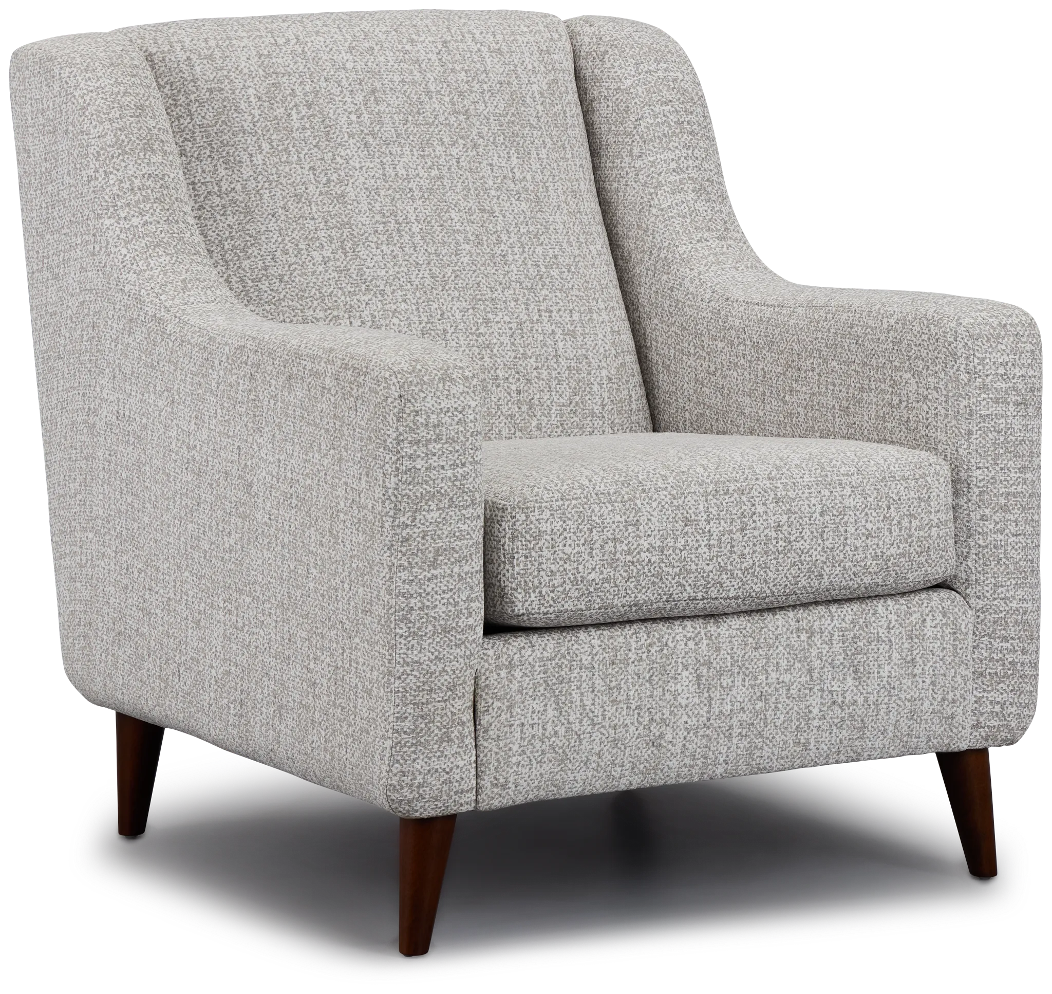 Zeta Pewter Accent Chair