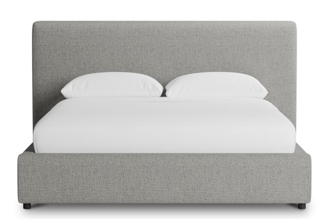 Grayton Linen 44" Upholstered Platform Bed