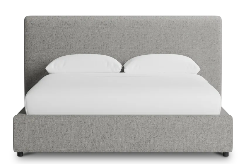 Grayton Linen 44" Upholstered Platform Bed
