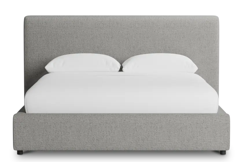 Grayton Linen 44" Upholstered Platform Bed Grayton Linen 44" Upholstered Platform Bed