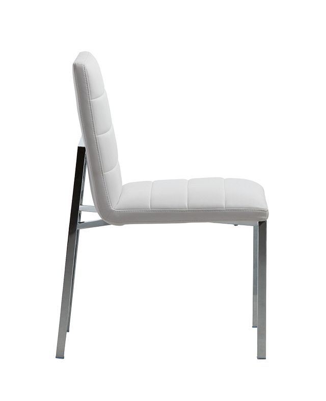 Amalfi White Uph Side Chair