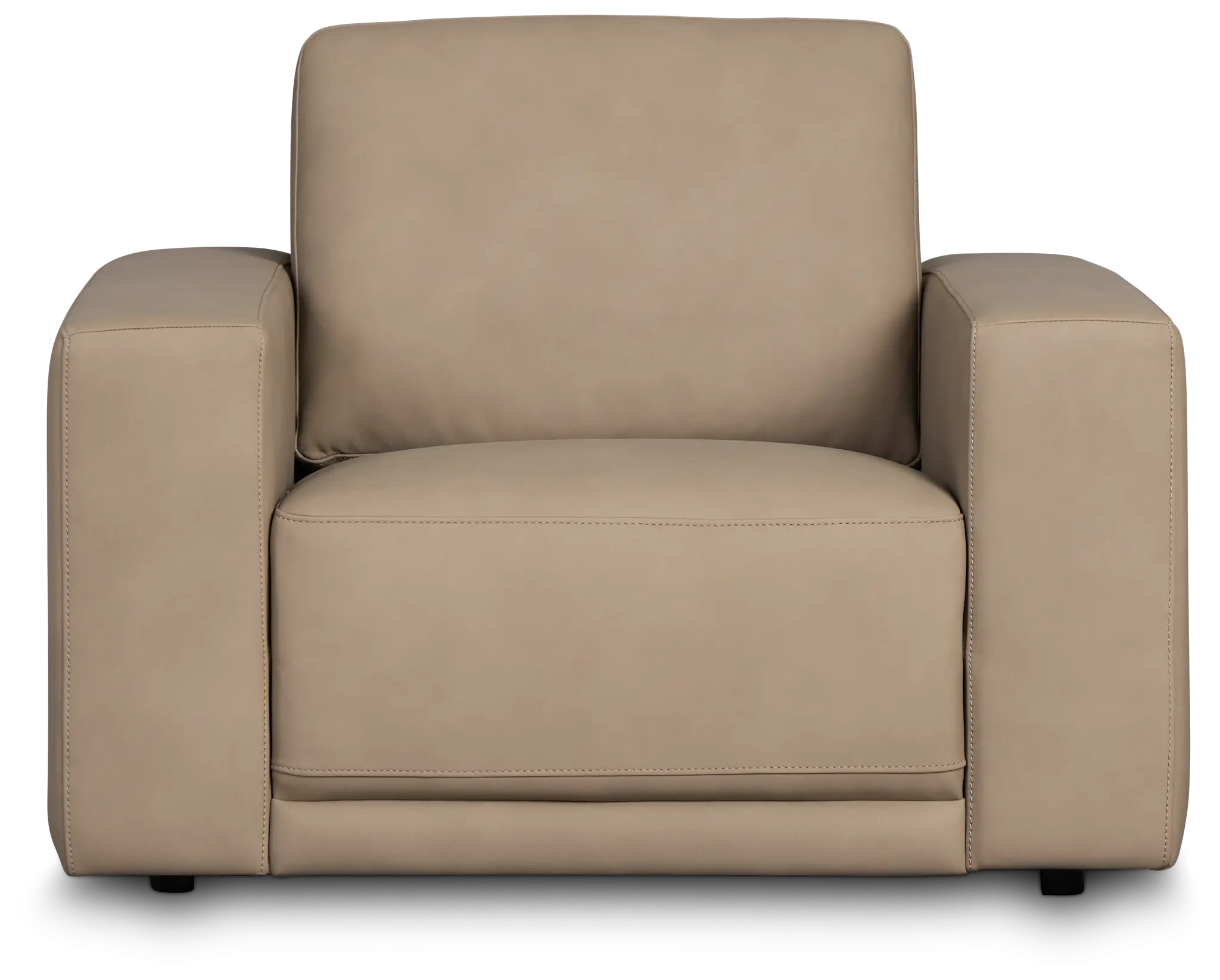 Kellan Taupe Leather Chair Kellan Taupe Leather Chair