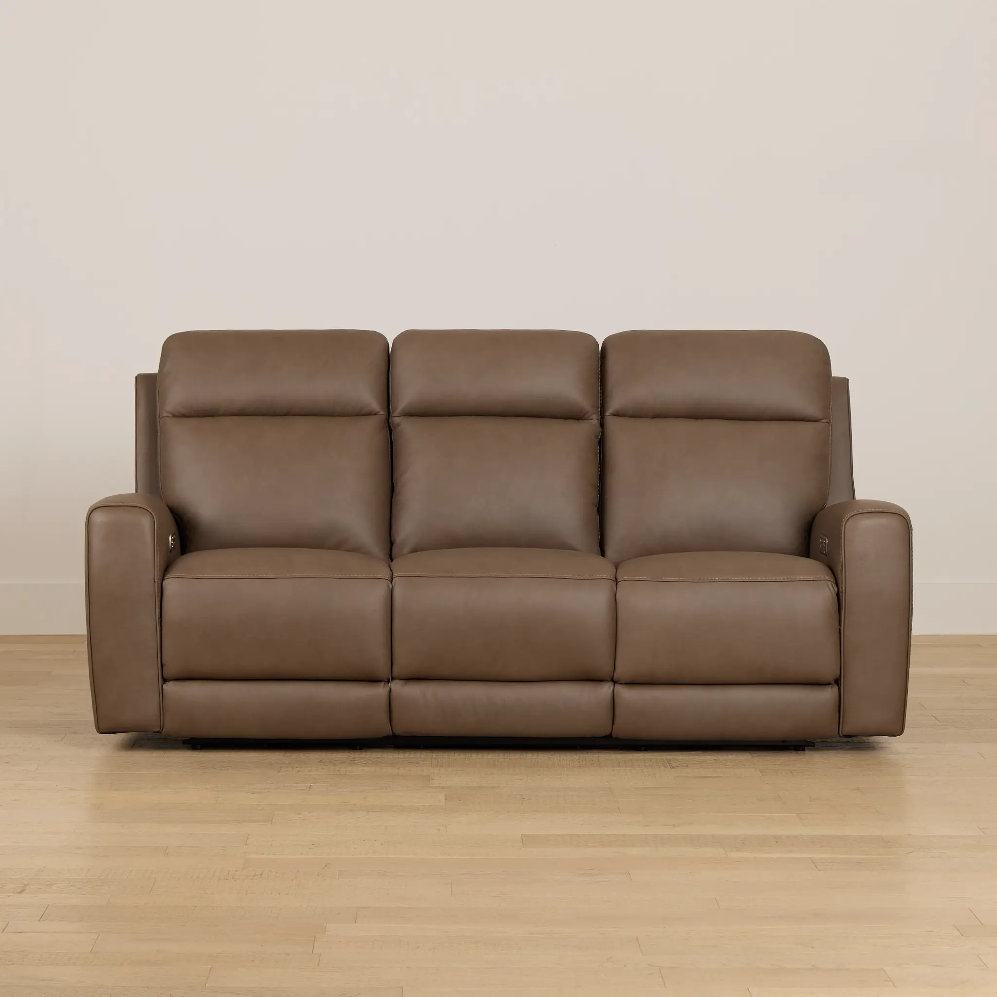 Belmont Dark Brown Lthr/vinyl Power Reclining Sofa Belmont Dark Brown Lthr/vinyl Power Reclining Sofa