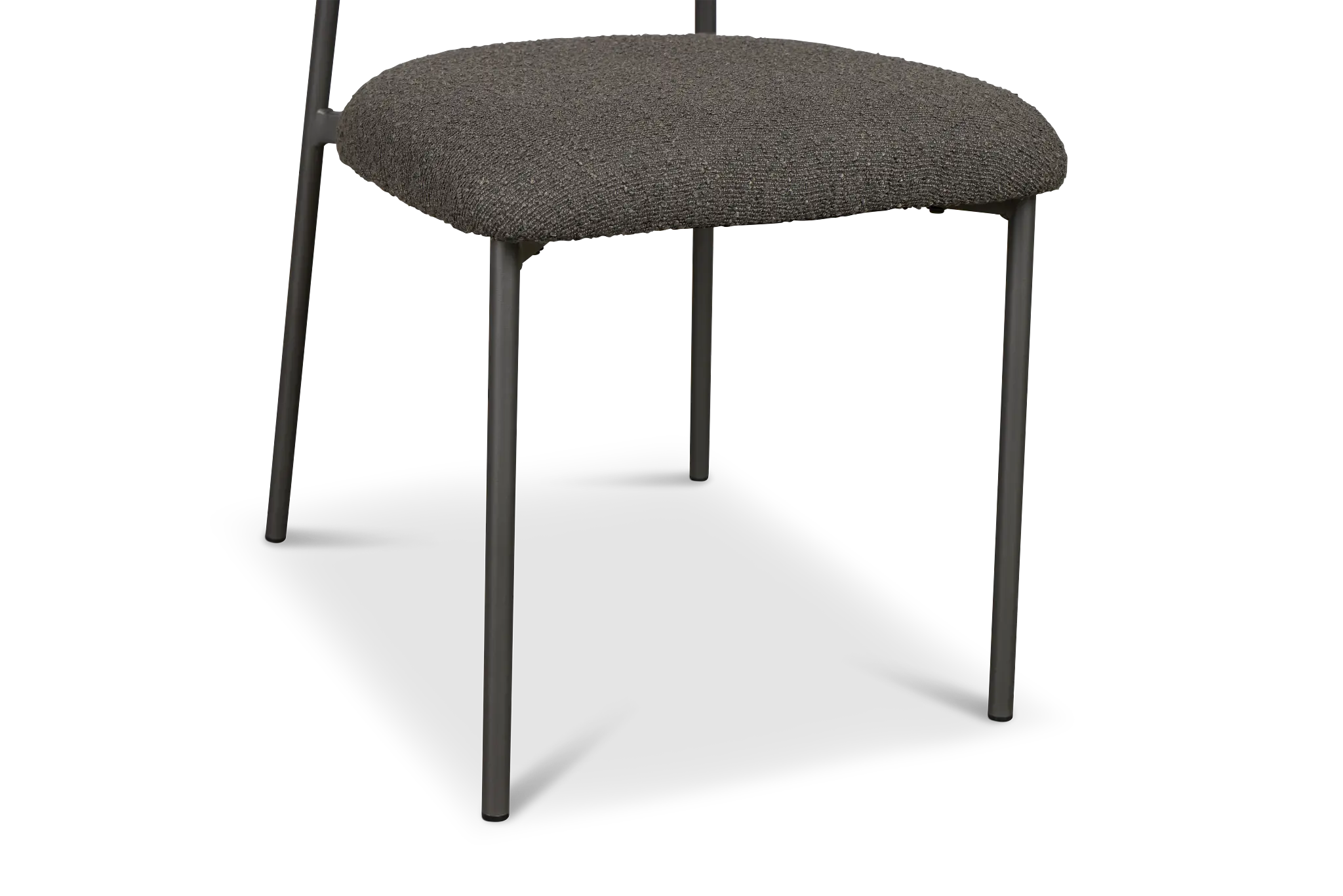 Fresno Dark Gray Upholstered Side Chair Fresno Dark Gray Upholstered Side Chair