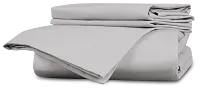 Rest & Renew Percale Cotton Gray 200 Thread Duvet Set