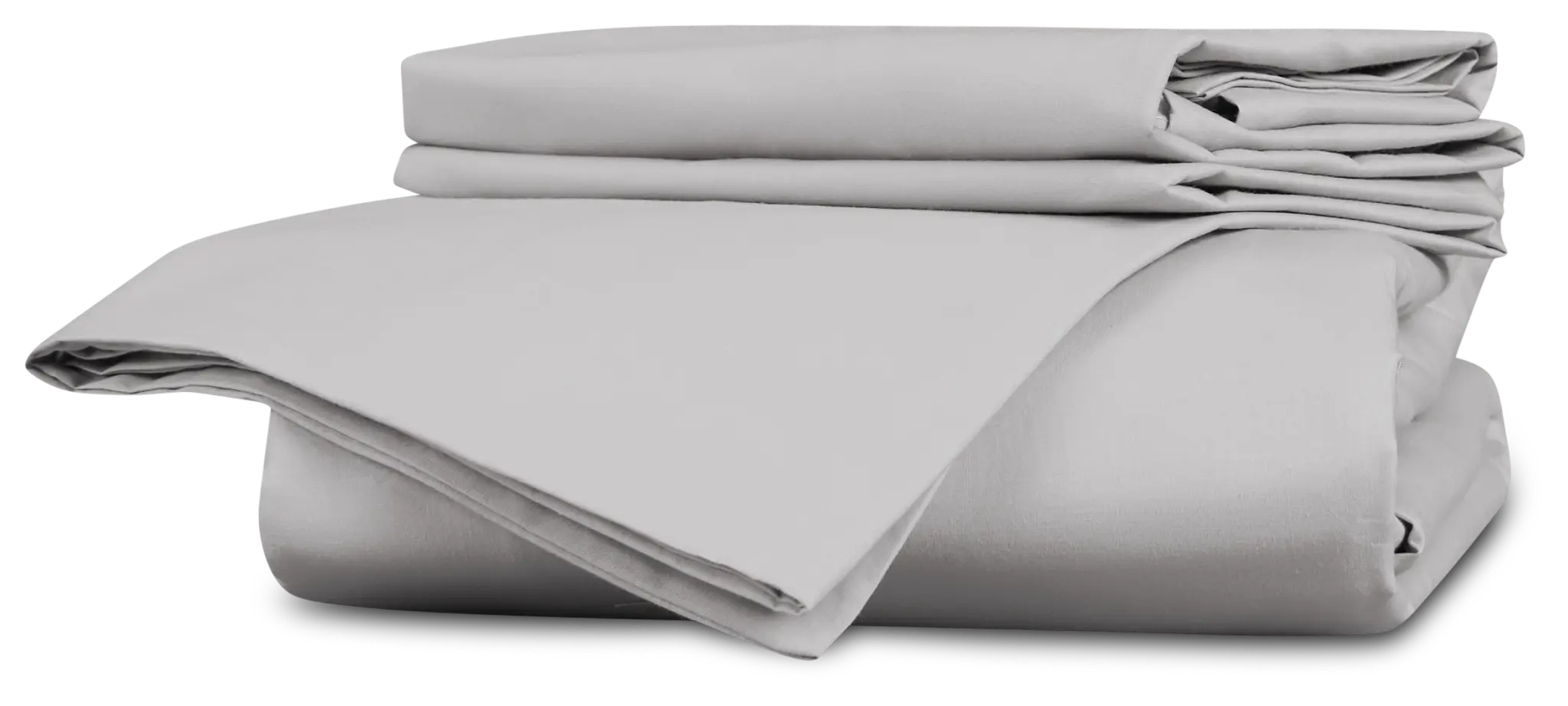 Rest & Renew Percale Cotton Gray 200 Thread Duvet Set Rest & Renew Percale Cotton Gray 200 Thread Duvet Set