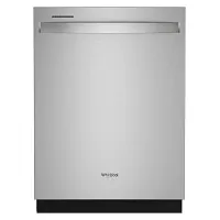 Whirlpool 7024 Series Stainless Steel Built In Dishwasher