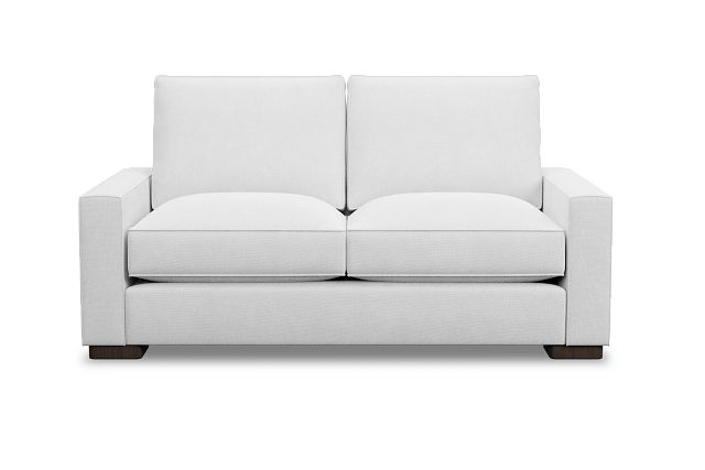 Edgewater Suave White Loveseat