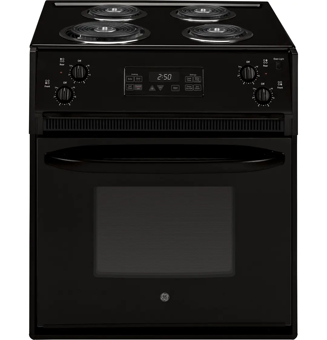 Ge 250 Series Black 27" Electric Range Ge 250 Series Black 27" Electric Range