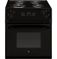 Ge 250 Series Black 27" Electric Range