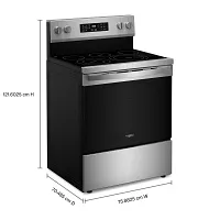 Whirlpool 5030 Series Stainless Steel Electric Range