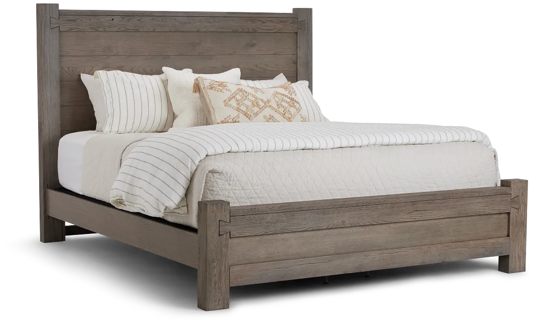 Salt Lake Gray Poster Bed