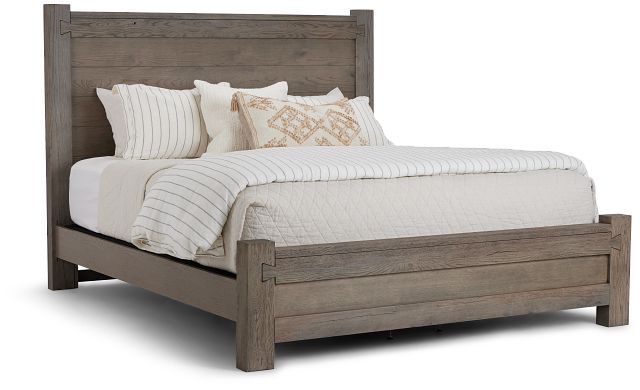 Salt Lake Gray Poster Bed