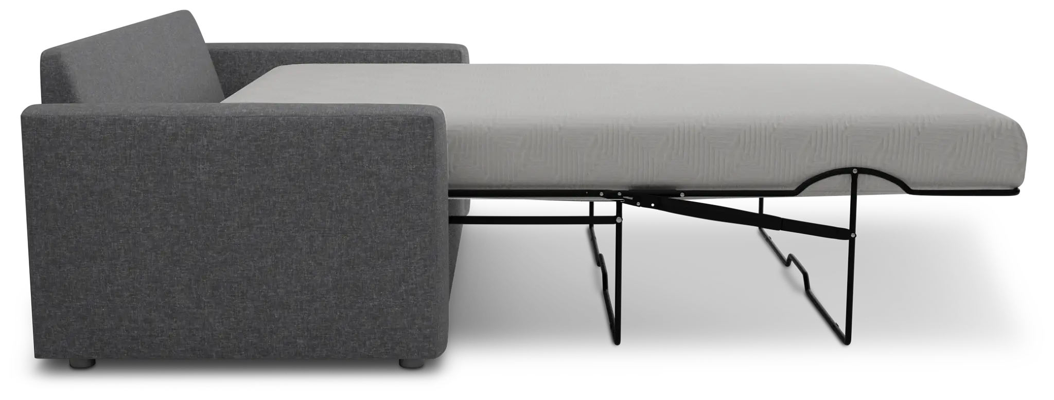 Siesta Delray Dark Gray Fabric Cooling Memory Foam Sleeper Siesta Delray Dark Gray Fabric Cooling Memory Foam Sleeper