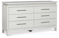 Alessandria White Lighted Dresser