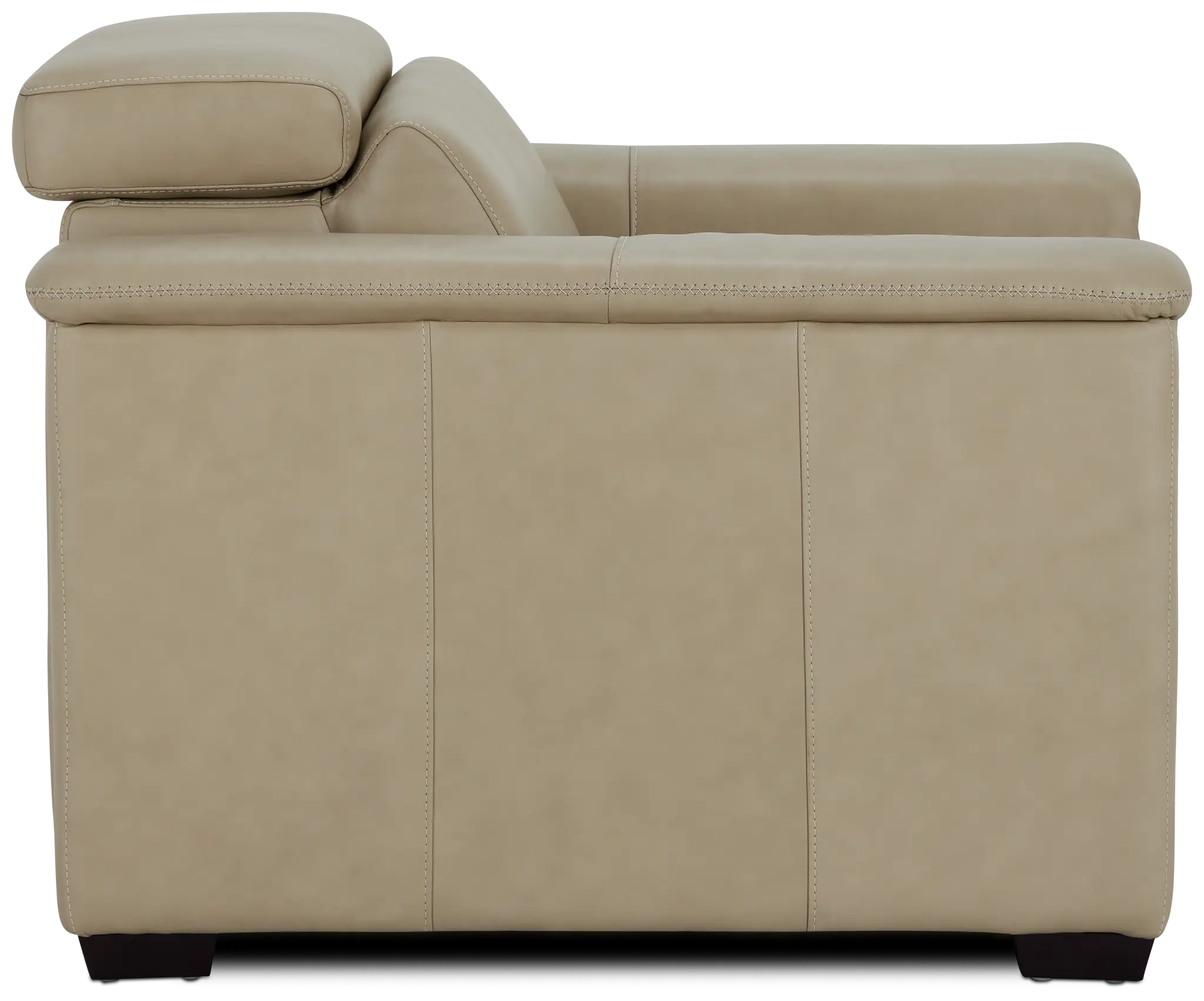 Ainsley Beige Leather Power Recliner Ainsley Beige Leather Power Recliner