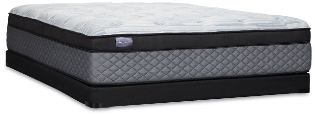 Kevin Charles By Sealy Signature Plush Low-profile Mattress Set