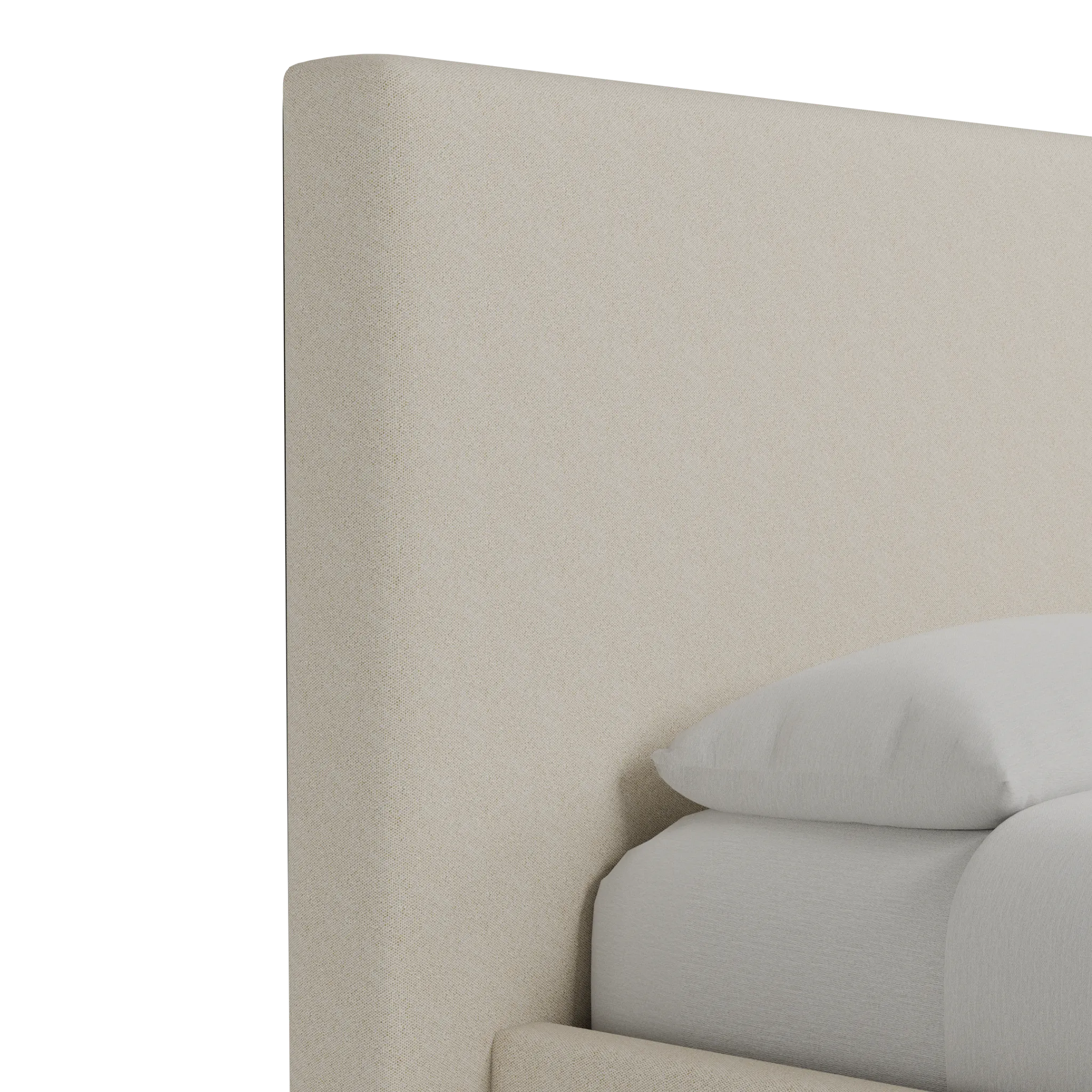 Grayton Gellar Green 54" Upholstered Platform Bed