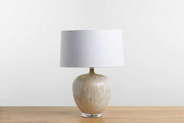 Arcadia Light Beige Table Lamp (0)