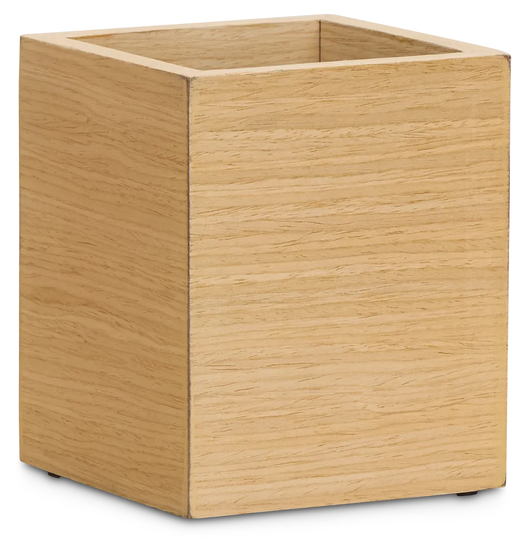 Avers Light Tone Wood Pen Holder