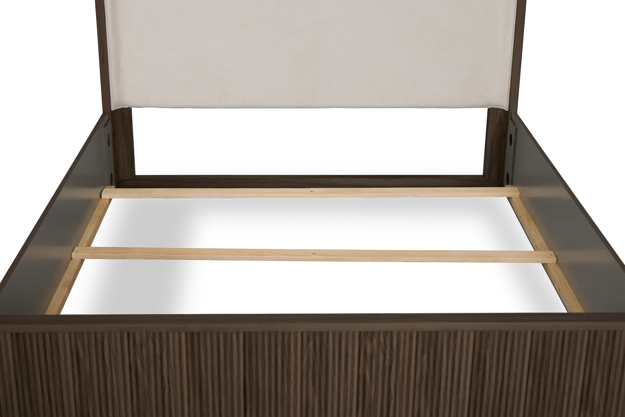 Camden Dark Tone Uph Panel Bed