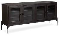 Rainier Dark Tone Four-door Cabinet