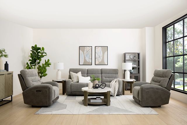 Kaleb White Marble Coffee Table
