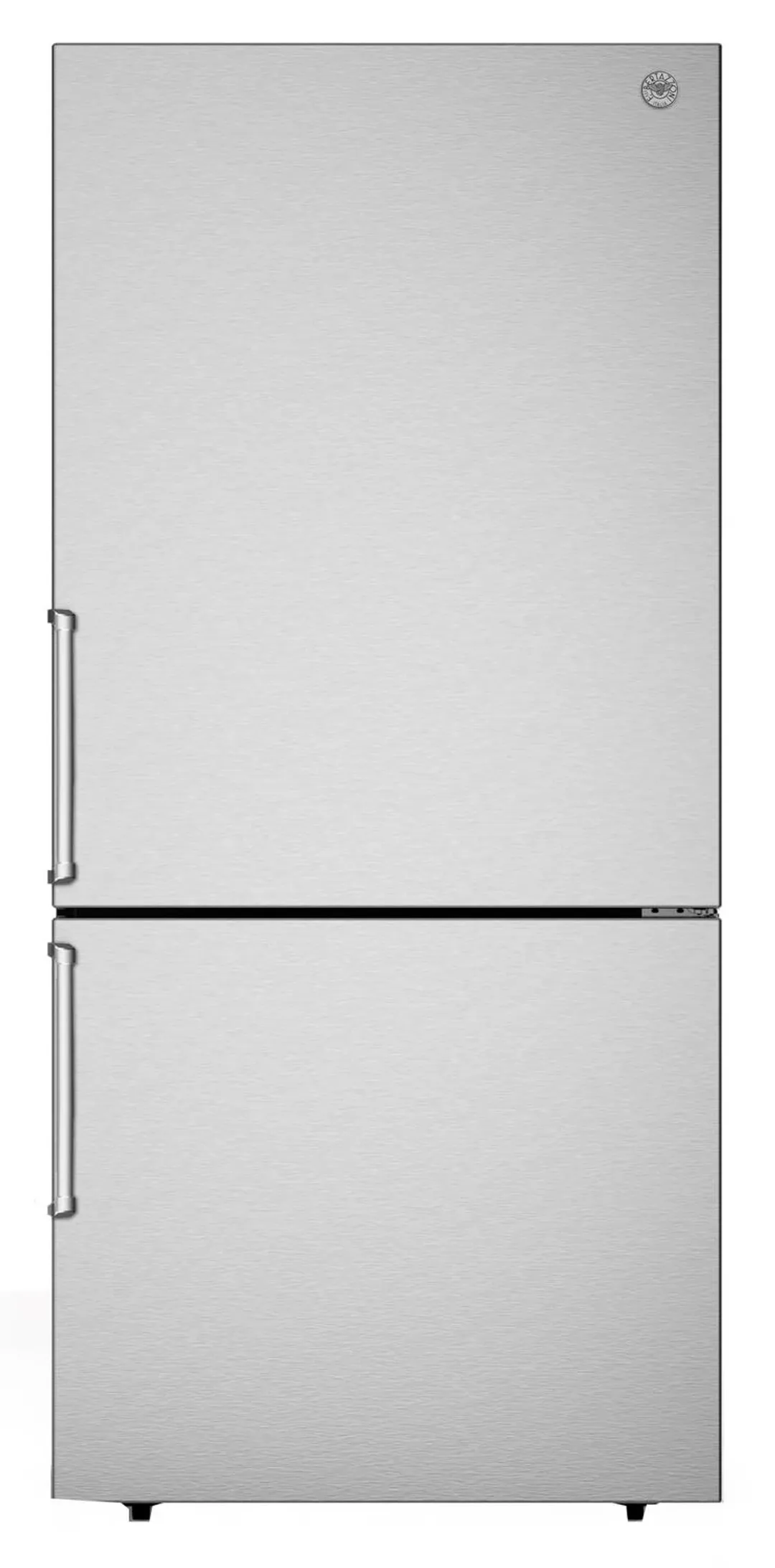 Bertazzoni 31 Series Stainless Steel Rvrbl Door Bottom Freezer Refrigerator