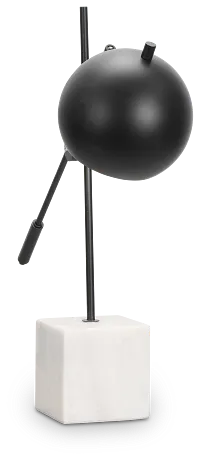 Kai Black Table Lamp