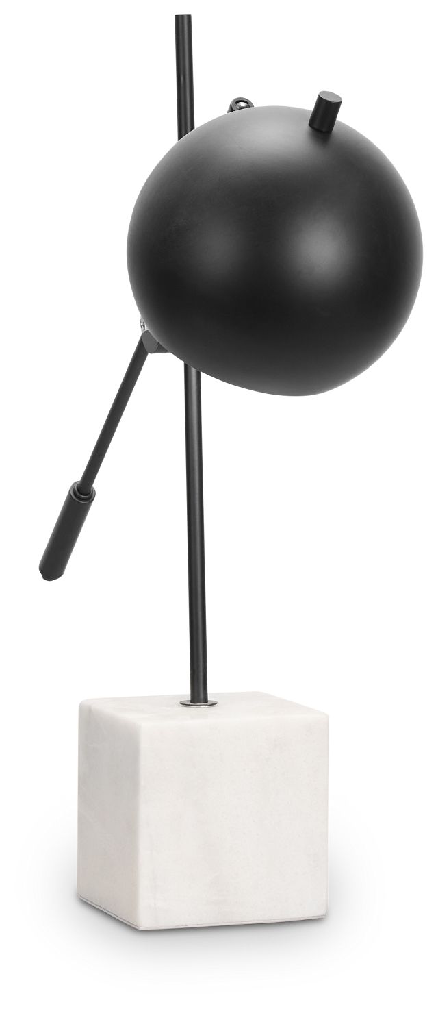 Kai Black Table Lamp