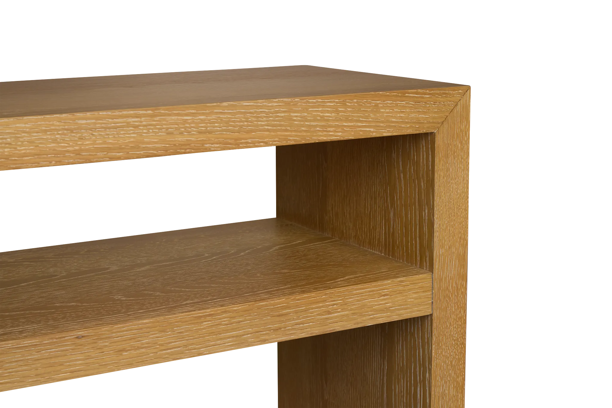 Nantucket Light Tone Open Console Table