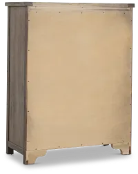 Salt Lake Gray 5-drawer Chest