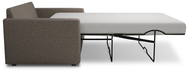 Siesta Elite Brown Fabric Memory Foam Sleeper